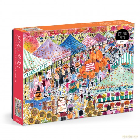 Michael Storrings Harvest Market 1000 Piece Puzzle [KSIĄŻKA]