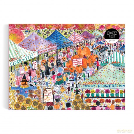 Michael Storrings Harvest Market 1000 Piece Puzzle [KSIĄŻKA]