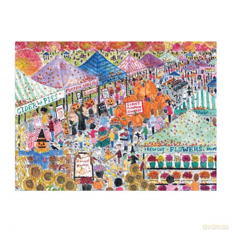 Michael Storrings Harvest Market 1000 Piece Puzzle [KSIĄŻKA]