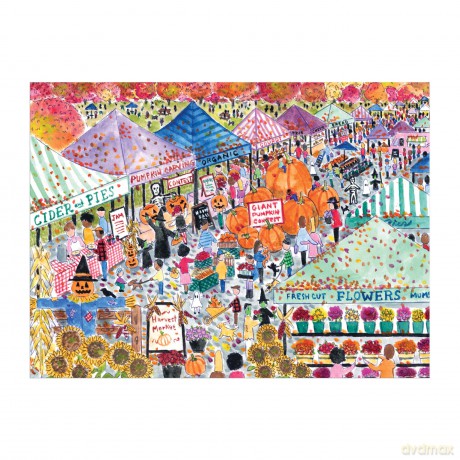 Michael Storrings Harvest Market 1000 Piece Puzzle [KSIĄŻKA]