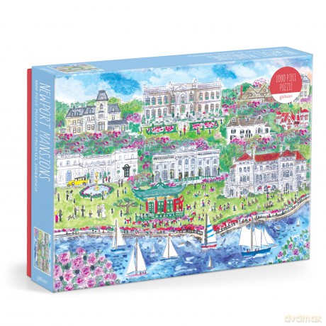 Michael Storrings Newport Mansions 1000 Piece Puzzle [KSIĄŻKA]