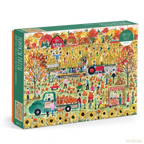 Michael Storrings Pumpkin Patch 1000 Piece Puzzle [KSIĄŻKA]