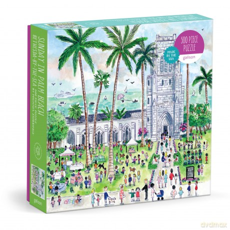 Michael Storrings Sunday in Palm Beach Bethesda by the Sea 500 Piece P [KSIĄŻKA]