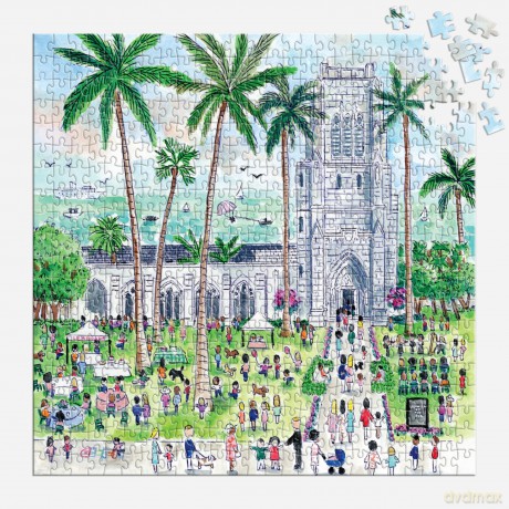 Michael Storrings Sunday in Palm Beach Bethesda by the Sea 500 Piece P [KSIĄŻKA]