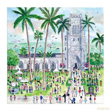 Michael Storrings Sunday in Palm Beach Bethesda by the Sea 500 Piece P [KSIĄŻKA]