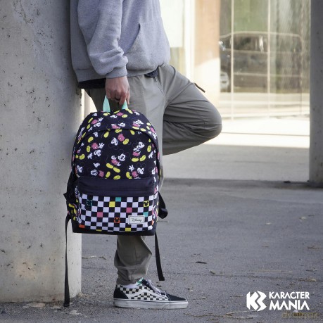 MICKEY - Checkered - Eco BackPack '32x17