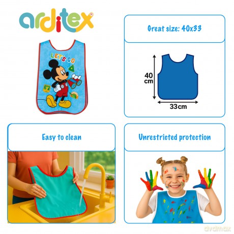 Mickey - Pvc Apron S/s