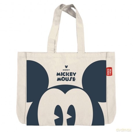 MICKEY MOUSE - Big Canvas Bag - 46x40,5x