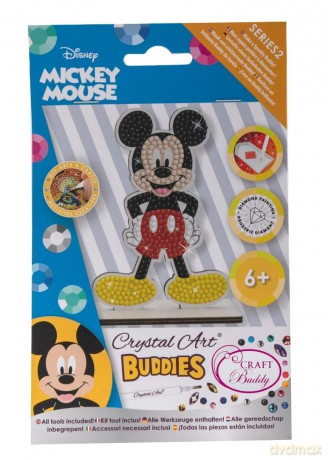 Mickey Mouse - Crystal Art Buddy Kit (Disney)