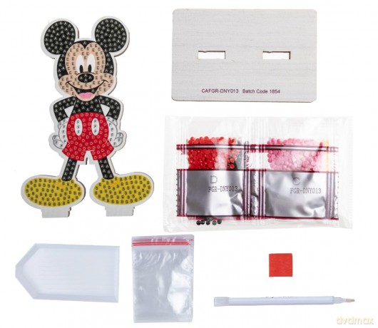 Mickey Mouse - Crystal Art Buddy Kit (Disney)