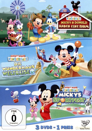 Micky Maus Wunderhaus: Sportfest/Weltrei [DVD]