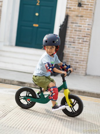 Micro balance bike lite, peacock green