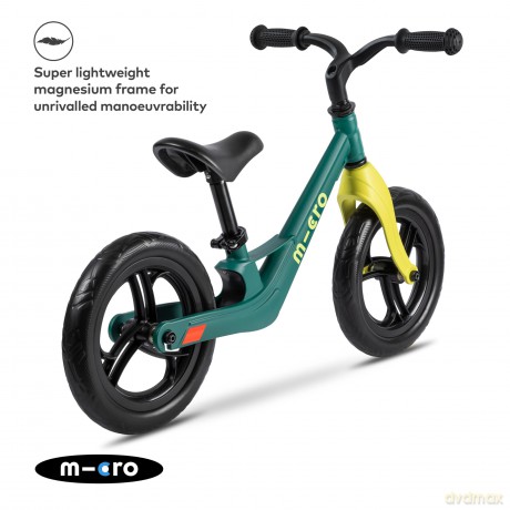 Micro balance bike lite, peacock green