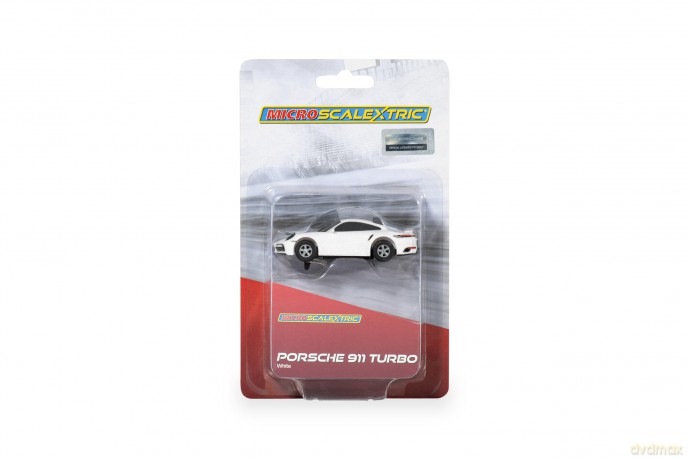 Micro Scalextric Porsche 911 Turbo Car White