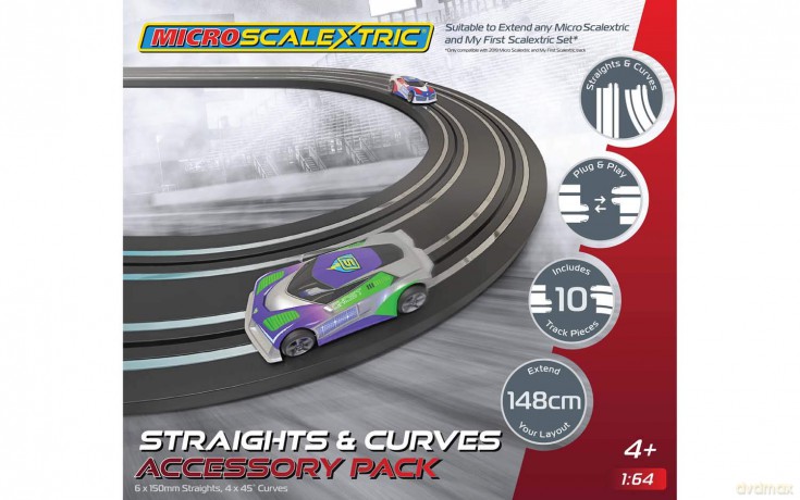 Micro Scalextric Track Extension Pack