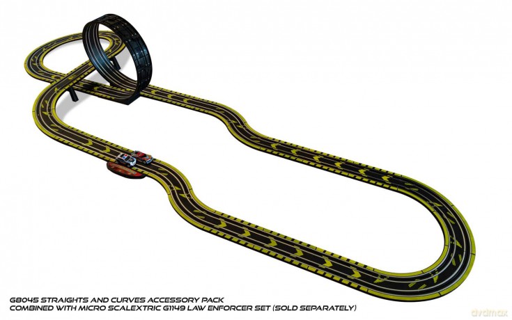 Micro Scalextric Track Extension Pack