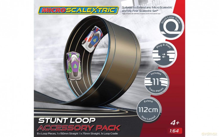 Micro Scalextric Track Stunt Extension Pack Stunt Loop