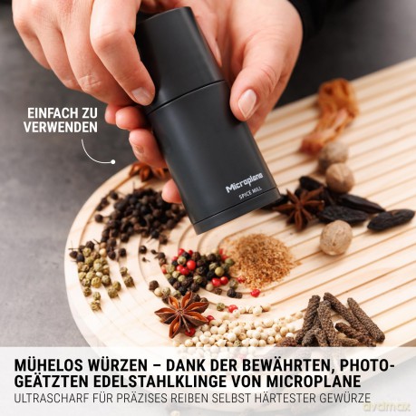 Microplane Gewźrzmźhle 2in1 Anthrazit