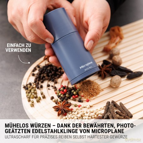 Microplane Gewźrzmźhle 2in1 Denim Blau