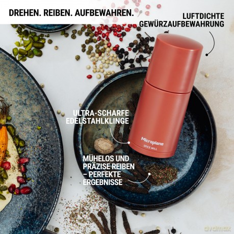 Microplane Gewźrzmźhle 2in1 Lippenstif