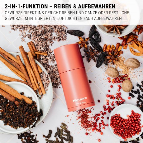 Microplane Gewźrzmźhle 2in1 Lippenstif