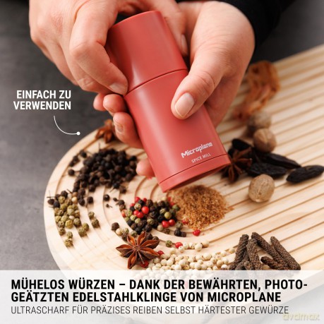 Microplane Gewźrzmźhle 2in1 Lippenstif