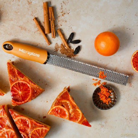 Microplane Zester Kźchenreibe in Senfgel