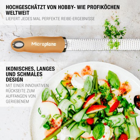 Microplane Zester Kźchenreibe in Senfgel