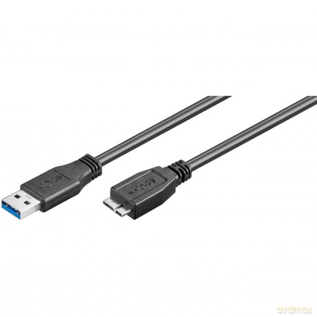 Micro-USB 3.0 Anschl-Kabel 3m
