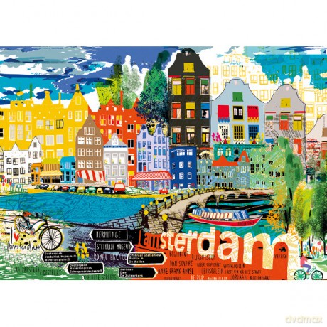 HEYE 1000 El. I love Amsterdam! [PUZZLE]