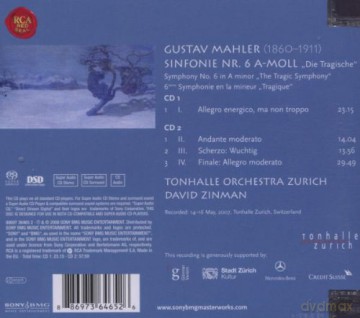 David Zinman: Mahler: Symphony No. 6 [2SACD]