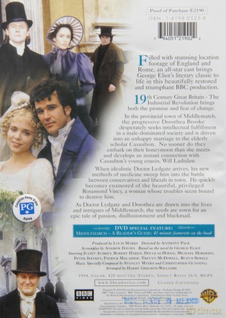 Middlemarch [2DVD]