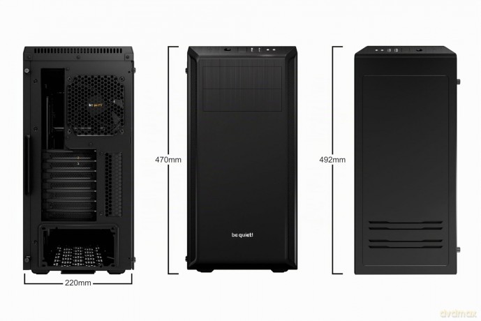 Midi be quiet! PURE BASE 600 black windo