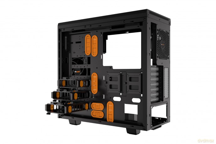 Midi be quiet! PURE BASE 600 orange wind
