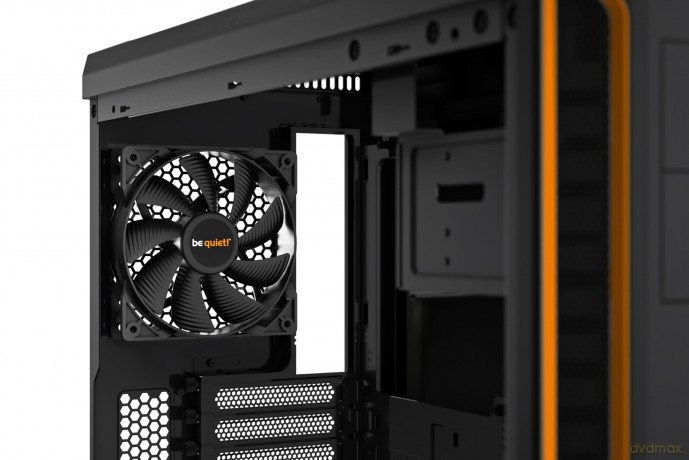 Midi be quiet! PURE BASE 600 orange wind