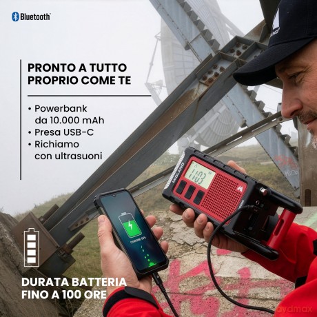 Midland ER 300 Pro Kurbelradio
