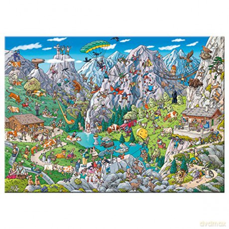 HEYE 1000 El. Szalona wyprawa w góry [PUZZLE]
