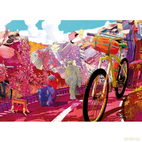 HEYE 1000 El. Tour in Pink [PUZZLE]