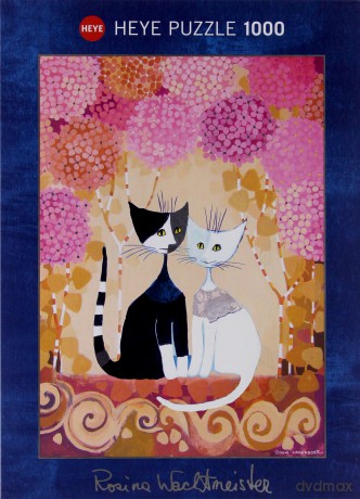 HEYE 1000 El. Zakochane koty [PUZZLE]