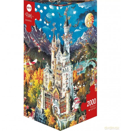 HEYE 2000 El. Zamek [PUZZLE]