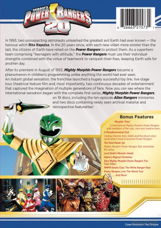 Mighty Morphin Power Rangers: Complete Series [19DVD]