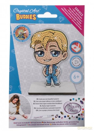 Mike - Crystal Art Buddy Kit