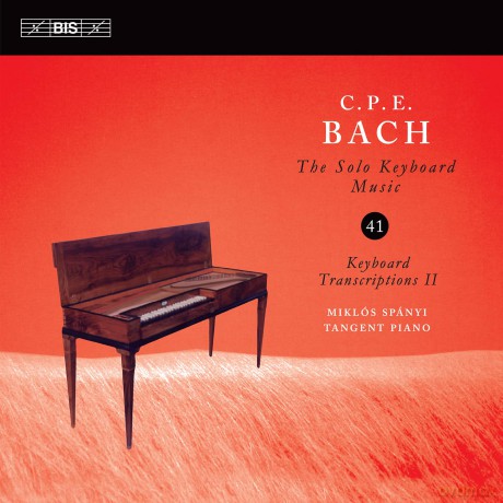 Miklos Spanyi-Cpe Bach - Solo Keyboard 41: Miklos Spanyi-Cpe Bach - Solo Keyboard 41 [CD]