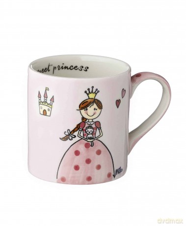 Mila Design Kinder-Becher - Prinzessin 0