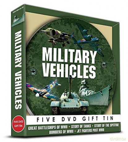 Military Vehicles Gift Tin [5DVD]