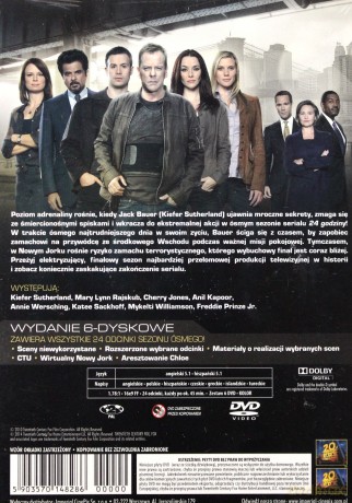24 godziny sezon 8 [6DVD]