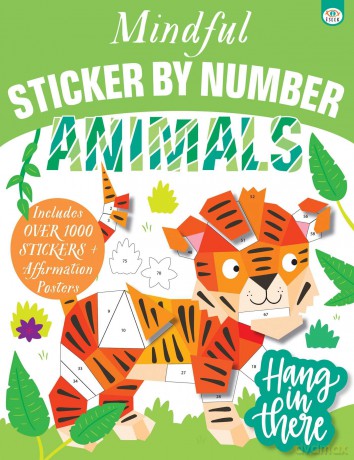 Mindful Stickers Animals [KSIĄŻKA]