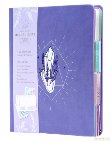 Mindfulness 12Month Undated Planner [KSIĄŻKA]