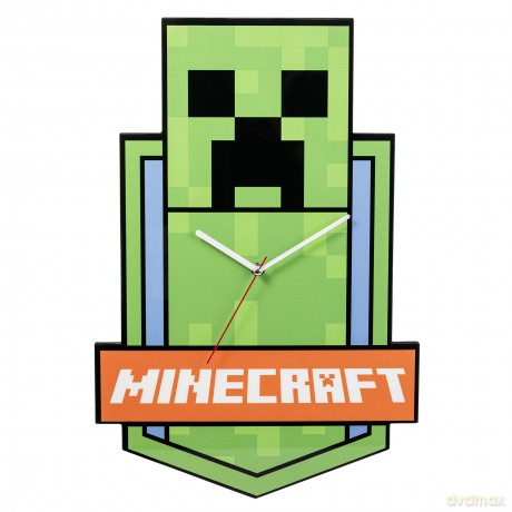 MINECRAFT - Creeper - Wall Clock 21inch