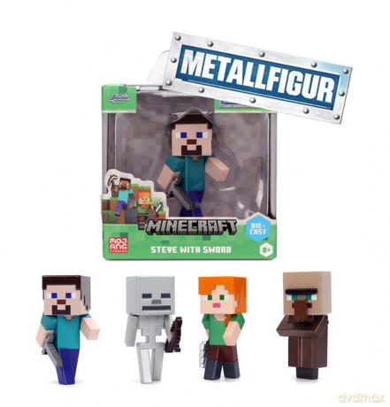 MINECRAFT - Display of 2,5" Figures - 4